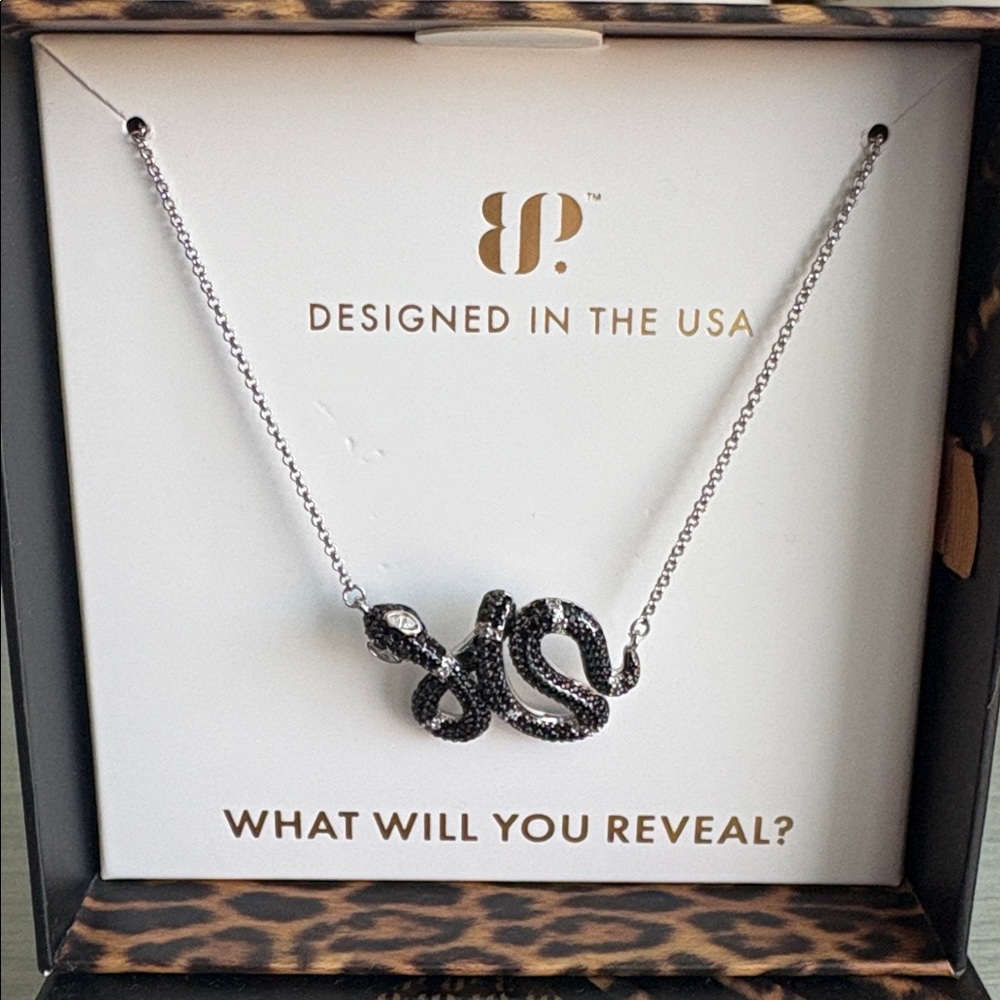 Bomb Party Untamed Snake Necklace